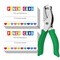 200 PCS Punch Cards, Incentive Card with Handheld Puncher Kit Heart Shaped Incentive Loyalty Reward Cards Boost Creativity & Skills Development for Business, Classroom, Students Behavior, 3.5” x 2”